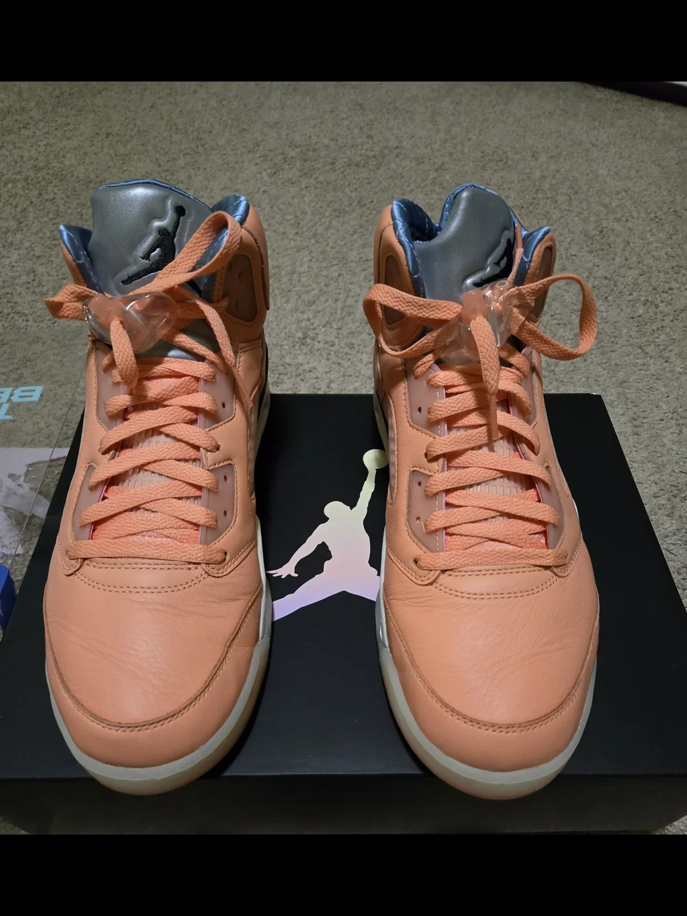 Jordan Poster with Pastel Pink, Purple, Blue and Cream Accents